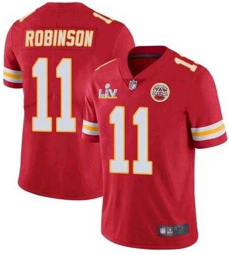 Nike Men & Women & Youth Chiefs 11 Demarcus Robinson Red 2021 Super Bowl LV Vapor Untouchable Limited Jersey,We sell and wholesale Nike Men & Women & Youth Chiefs 11 Demarcus Robinson Red 2021 Super Bowl LV Vapor Untouchable Limited Jersey on line form chian!